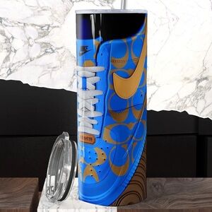 Blue and Gold Tumbler